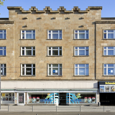 Ansicht des Gebäudes Schauburg